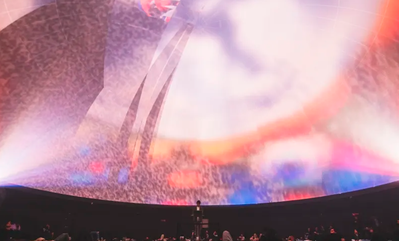 Festivales Domo Lleno y RealMix 0.4 Planetario de Bogotá
