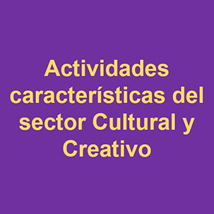 Actividades del sector cultural y creativo