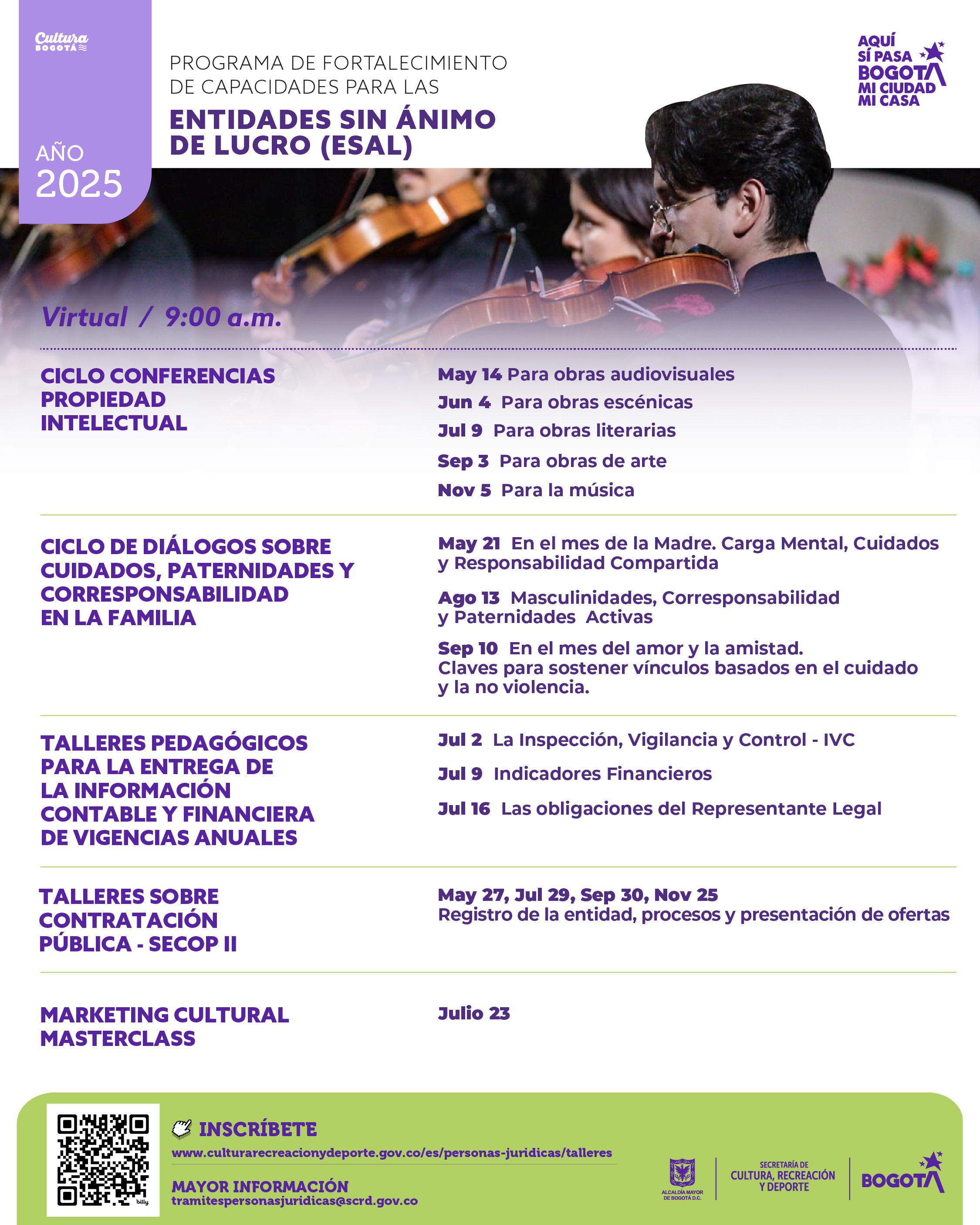ESALES Calendario 2025