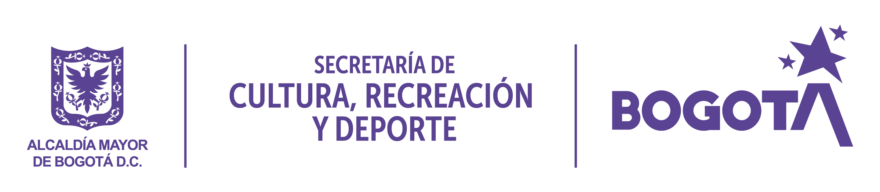 Logo Secretaría de Cultura, Recreación y Deporte