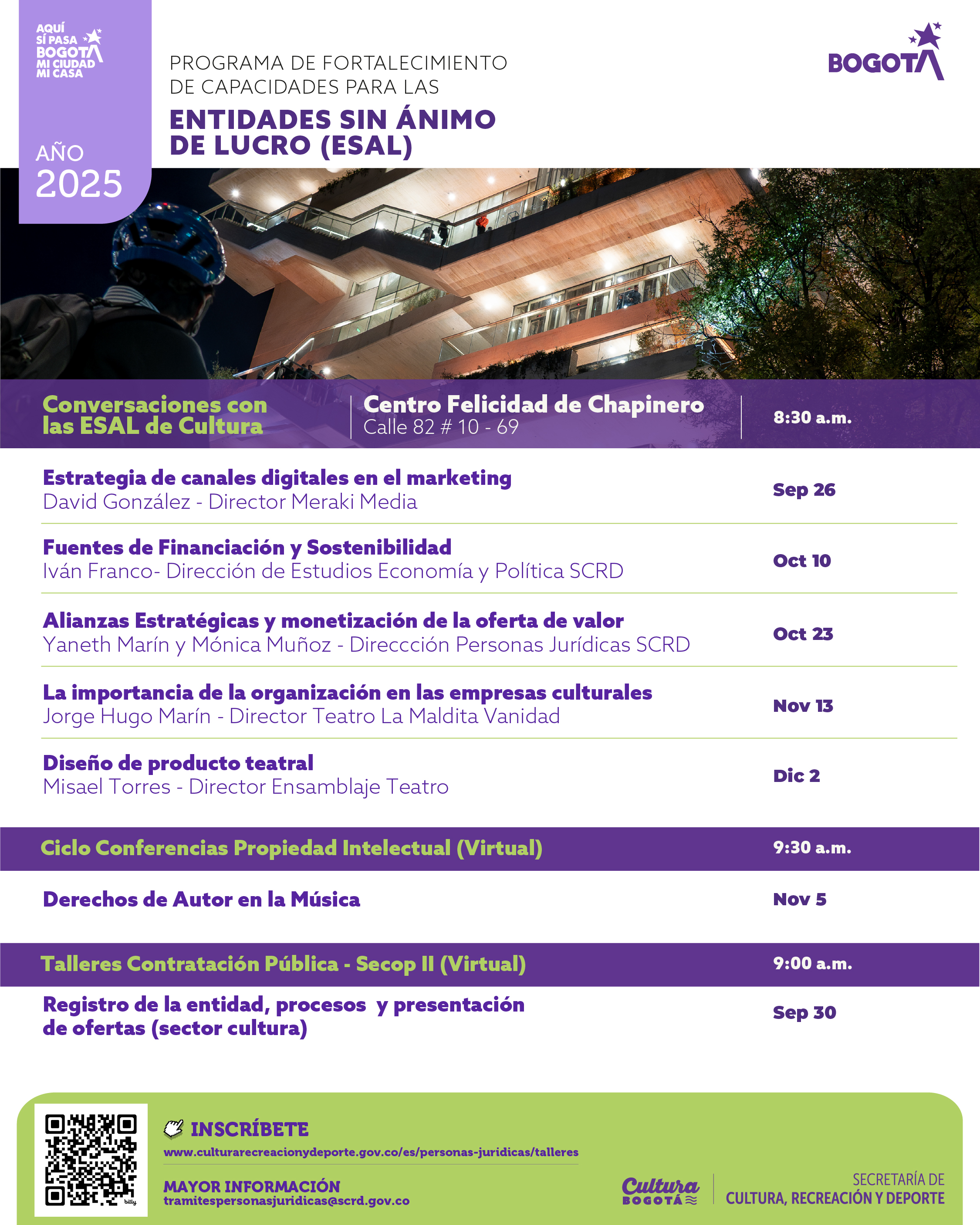 ESALES Calendario 2025