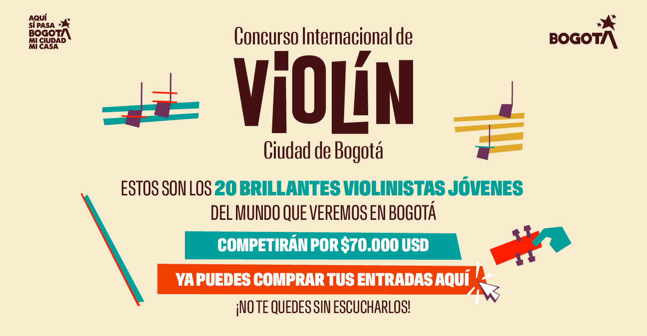 Concurso Internacional de Violín Ciudad de Bogotá 2025