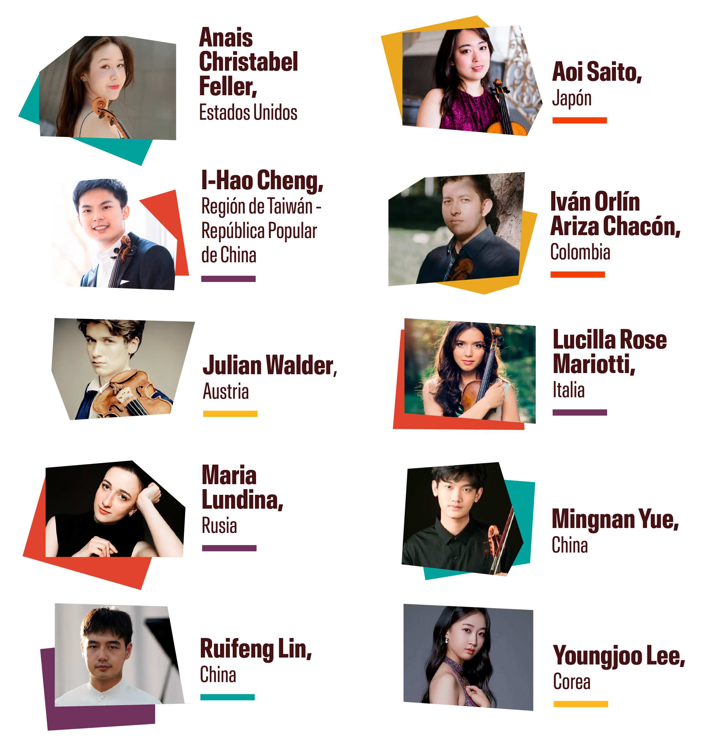 Concurso Internacional de Violín Ciudad de Bogotá 2025