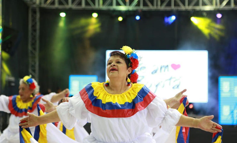 mujer danzando