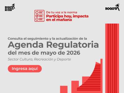 Agenda regulatoria mayo 2026
