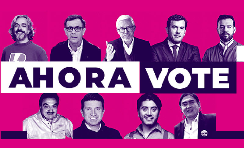 Fotos de los candidatos a la Alcaldía 