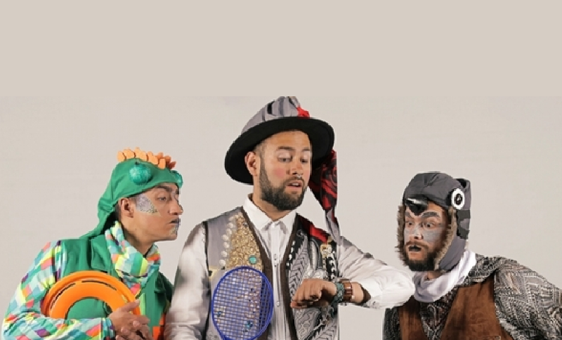 Tres artistas de teatro