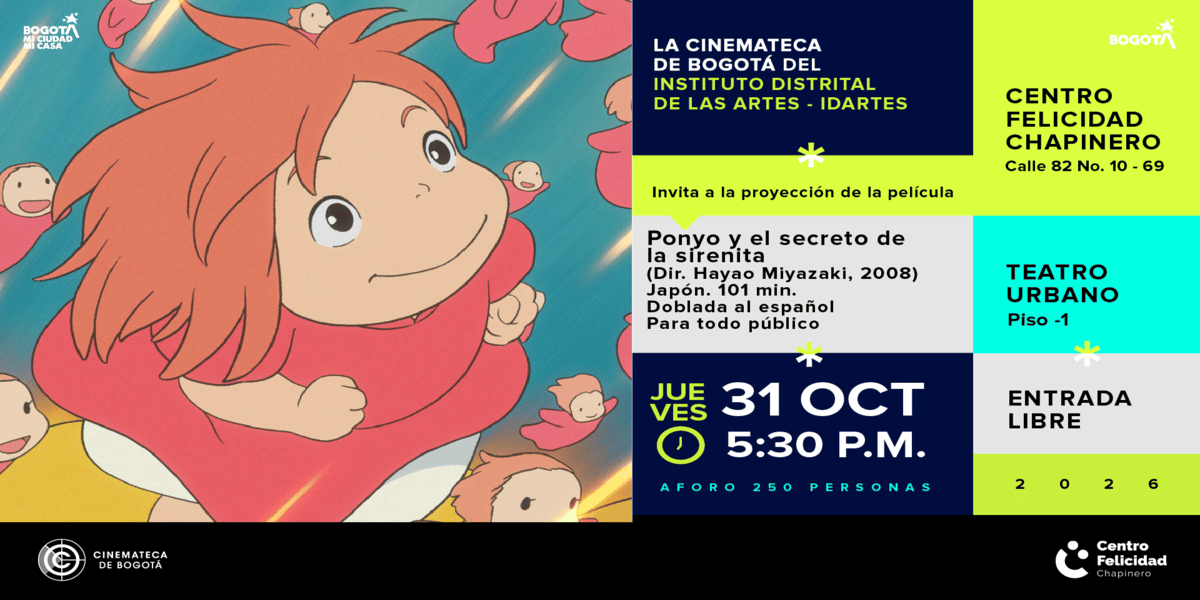 Gráfica de la película Ponyo