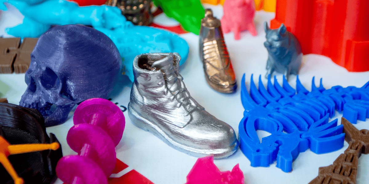 Objetos varios impresos en 3D