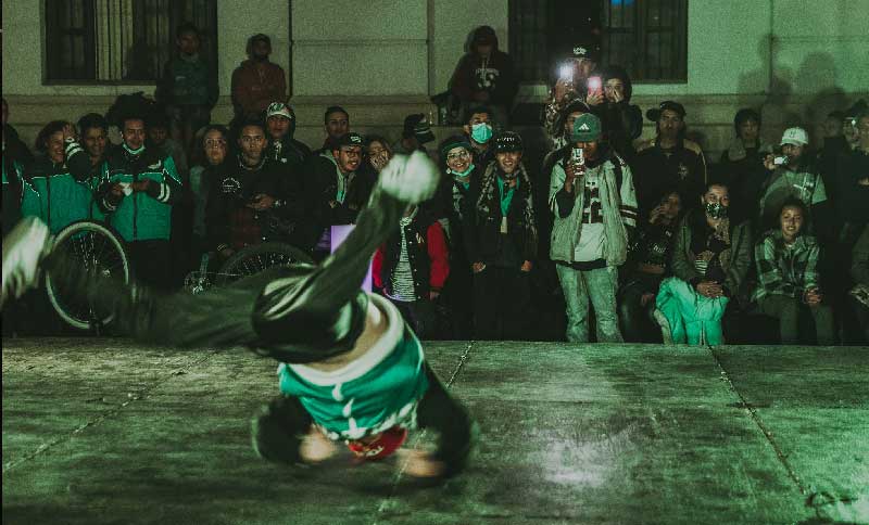 artista en el Bronx Distrito Creativo