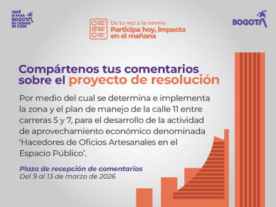 Calle 11 - carreras 5 y 7 artesanos durante