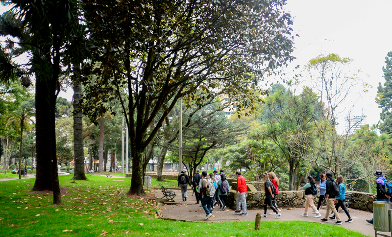Caminata al aire libre