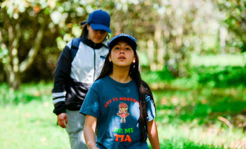 Personas realizando una caminta