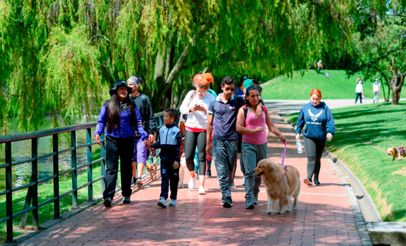 Caminata recreativa