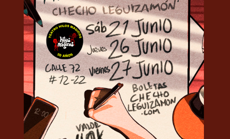 ¿Dónde le hago la raya?, con Checho Leguizamón