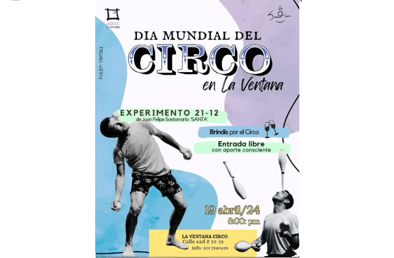 Flayer La Ventana Circo