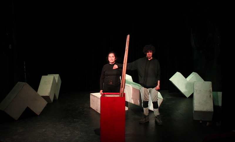 Obra de teatro Cubo