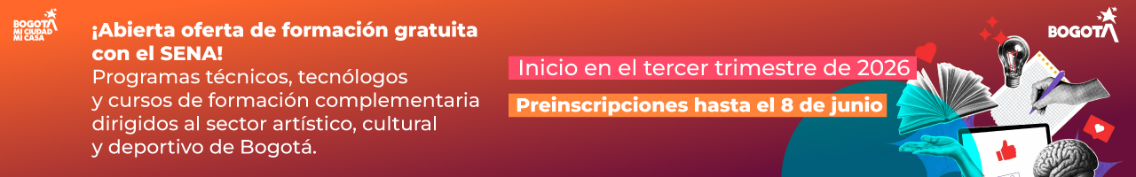 Bogotá le apuesta a la profesionalización del sector cultural a través de alianza con el SENA