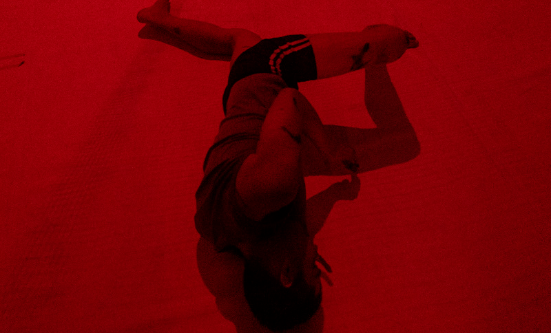 Hombre danzando