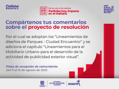 diseño de parques durante