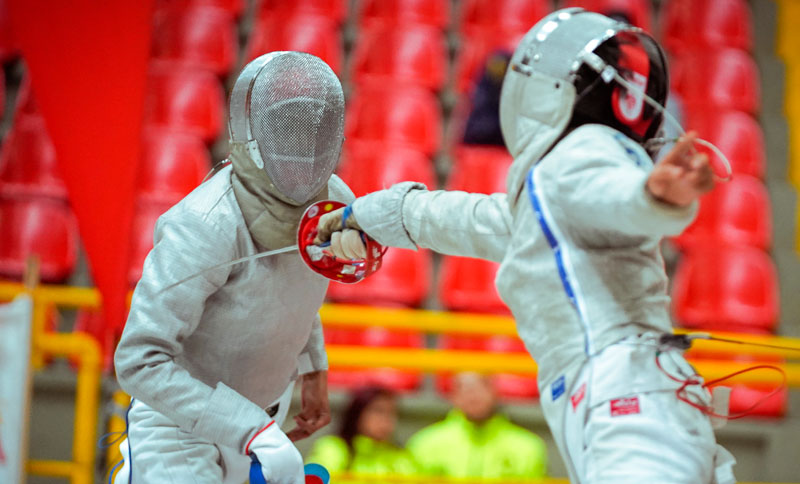 Competencia de Esgrima