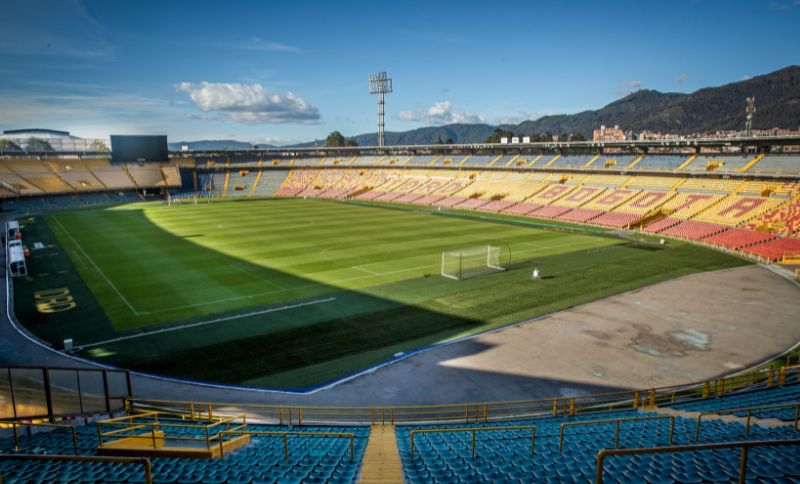 Estadio El Campín en Bogotá