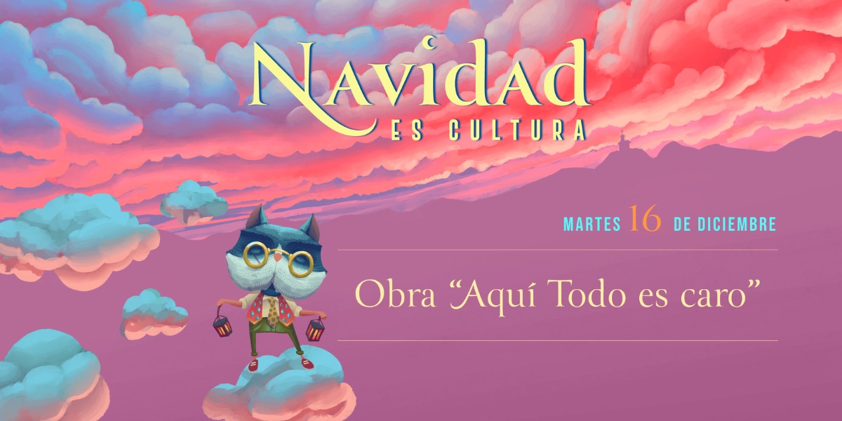 Afiche aquí todo es caro.