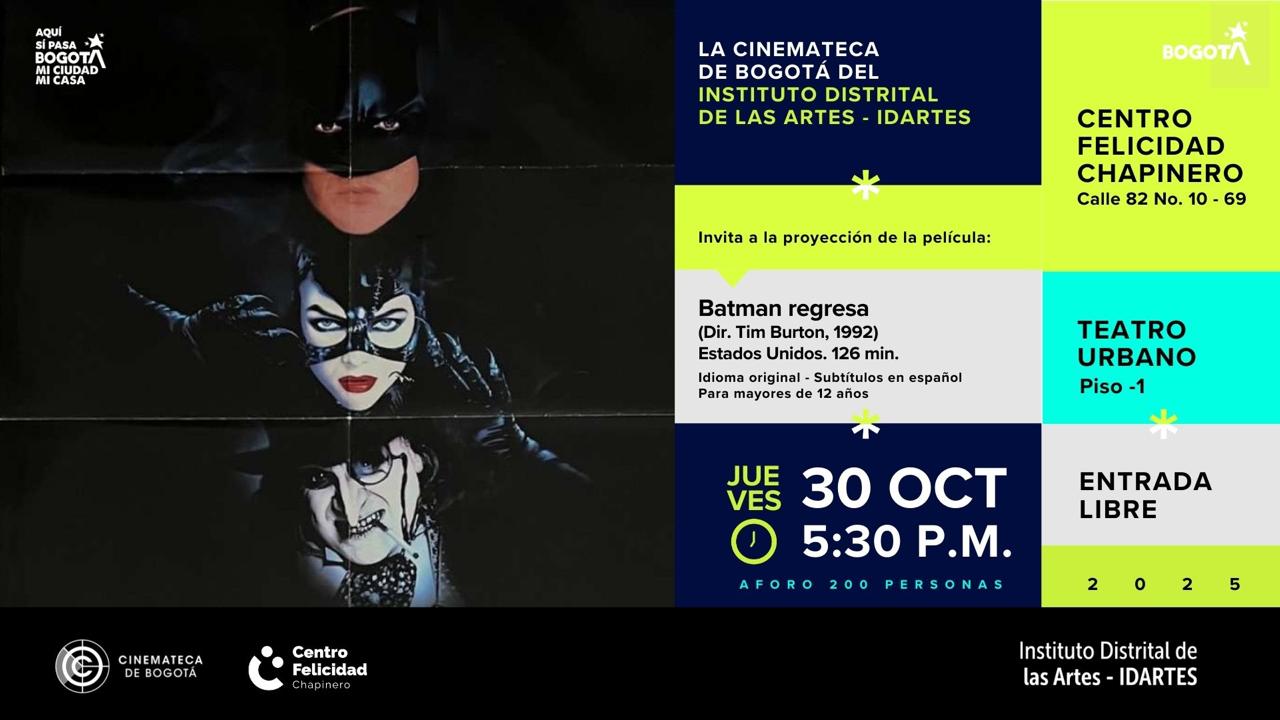 Afiche de Batman regresa