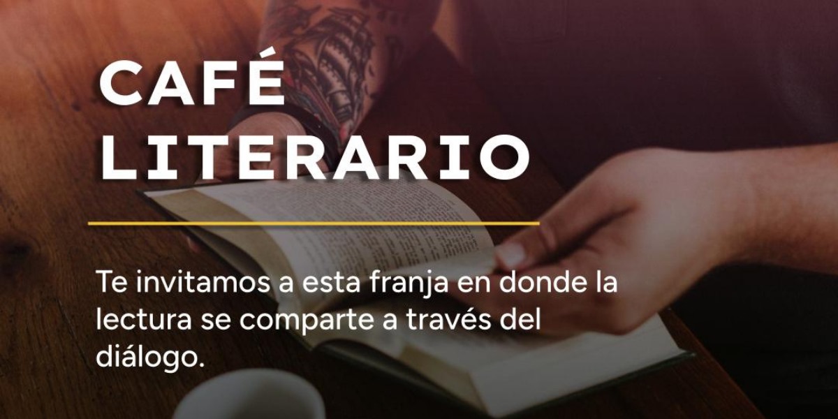 Afiche de Café Literario.