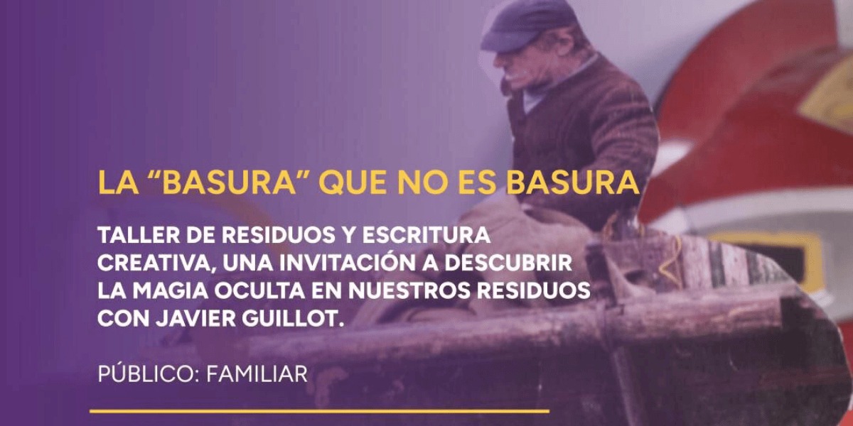 Afiche de la basura que no es basura.