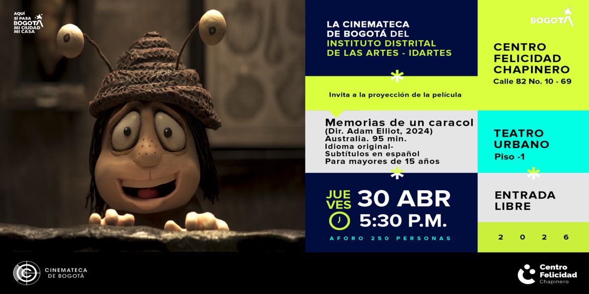 Afiche de memorias de un caracol