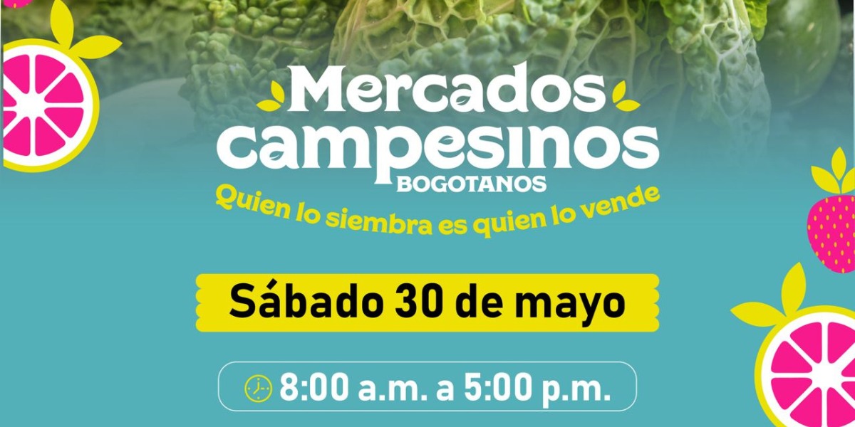 Afiche mercados campesinos.