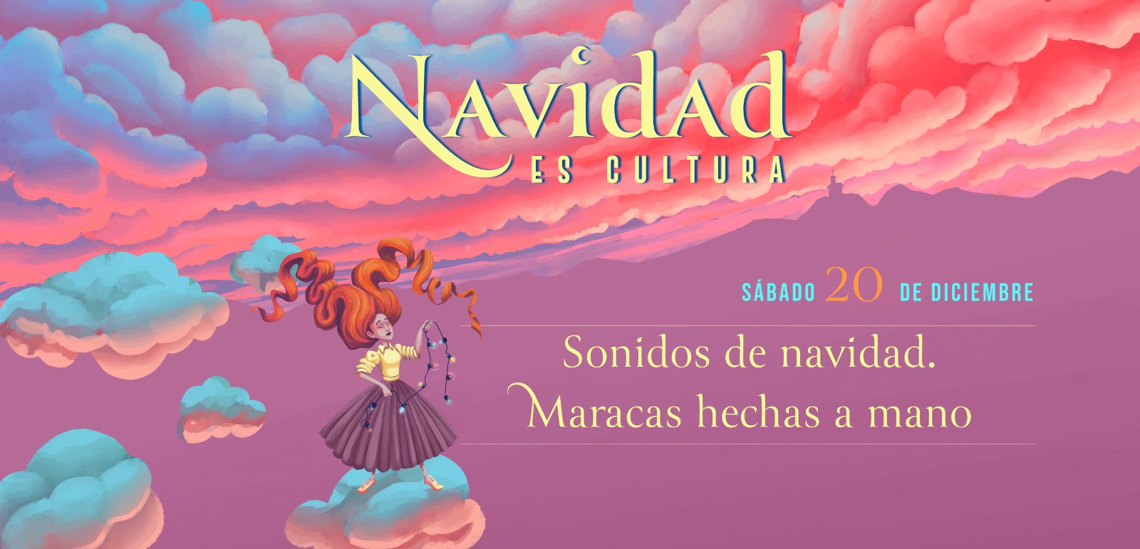 Afiche sonidos de navidad.