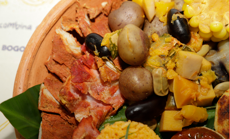 Plato típico colombiano