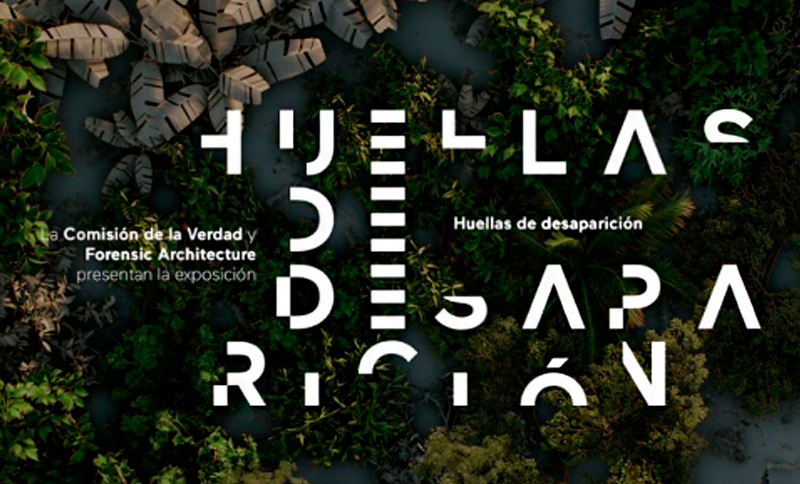 Ilustración exposición Huellas de la desaparición