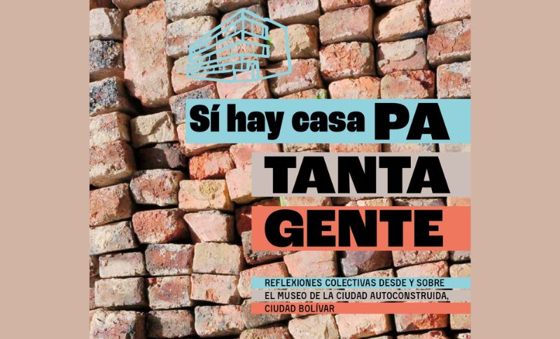 Flayer libro Sí hay casa pa' tanta gente