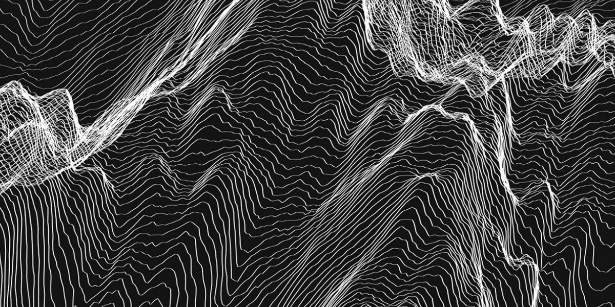 Imagen abstracta en gris y negro