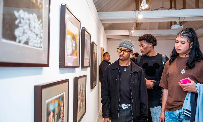 Inauguración del V Salón de Arte Joven de la FUGA