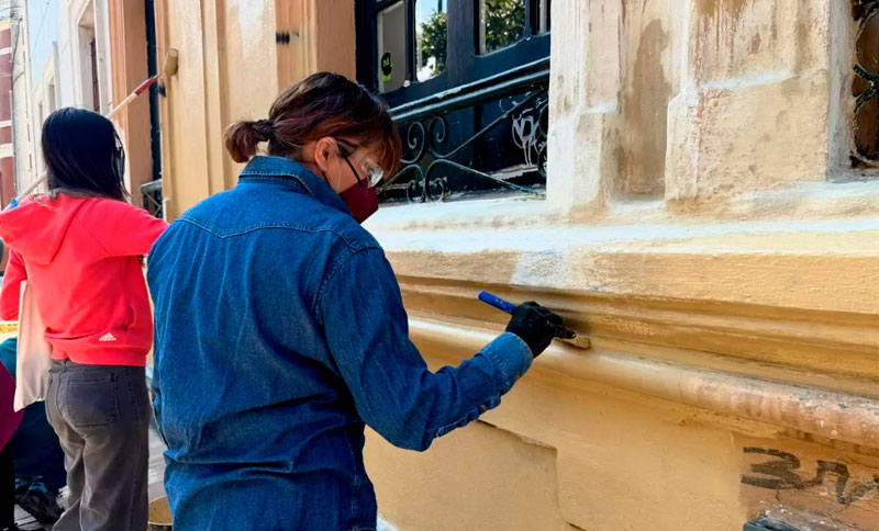 Jornada de voluntariado para el cuidado del patrimonio en comunidad