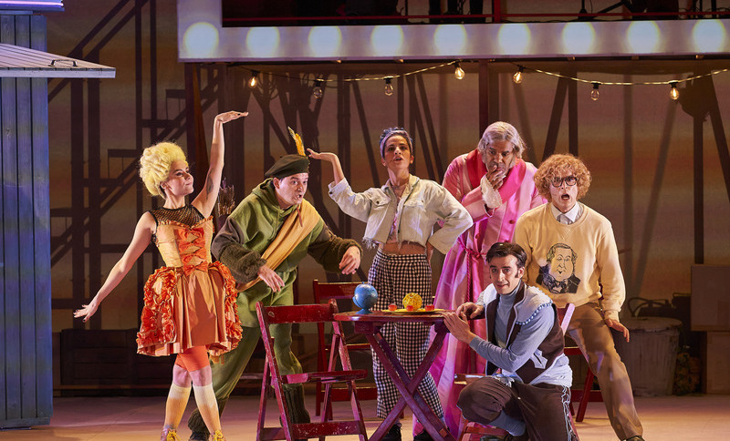 Foto de obra de teatro