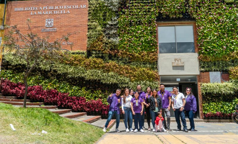 Equipo BibloRed en La Marichuela