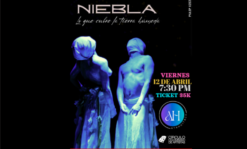 Flayer obra Niebla