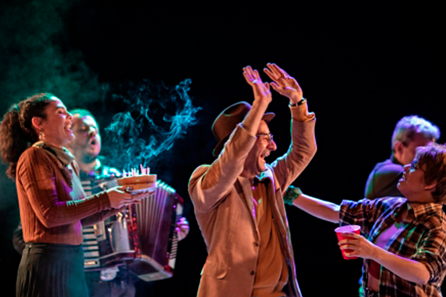 Obra de teatro Joaquín Fiordo con Idartes