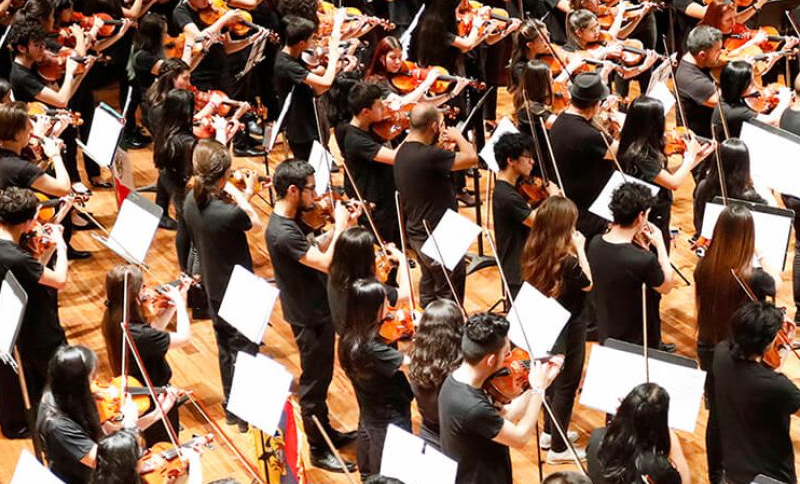 Orquesta de Violas del Festival Interviolas de Bogotá