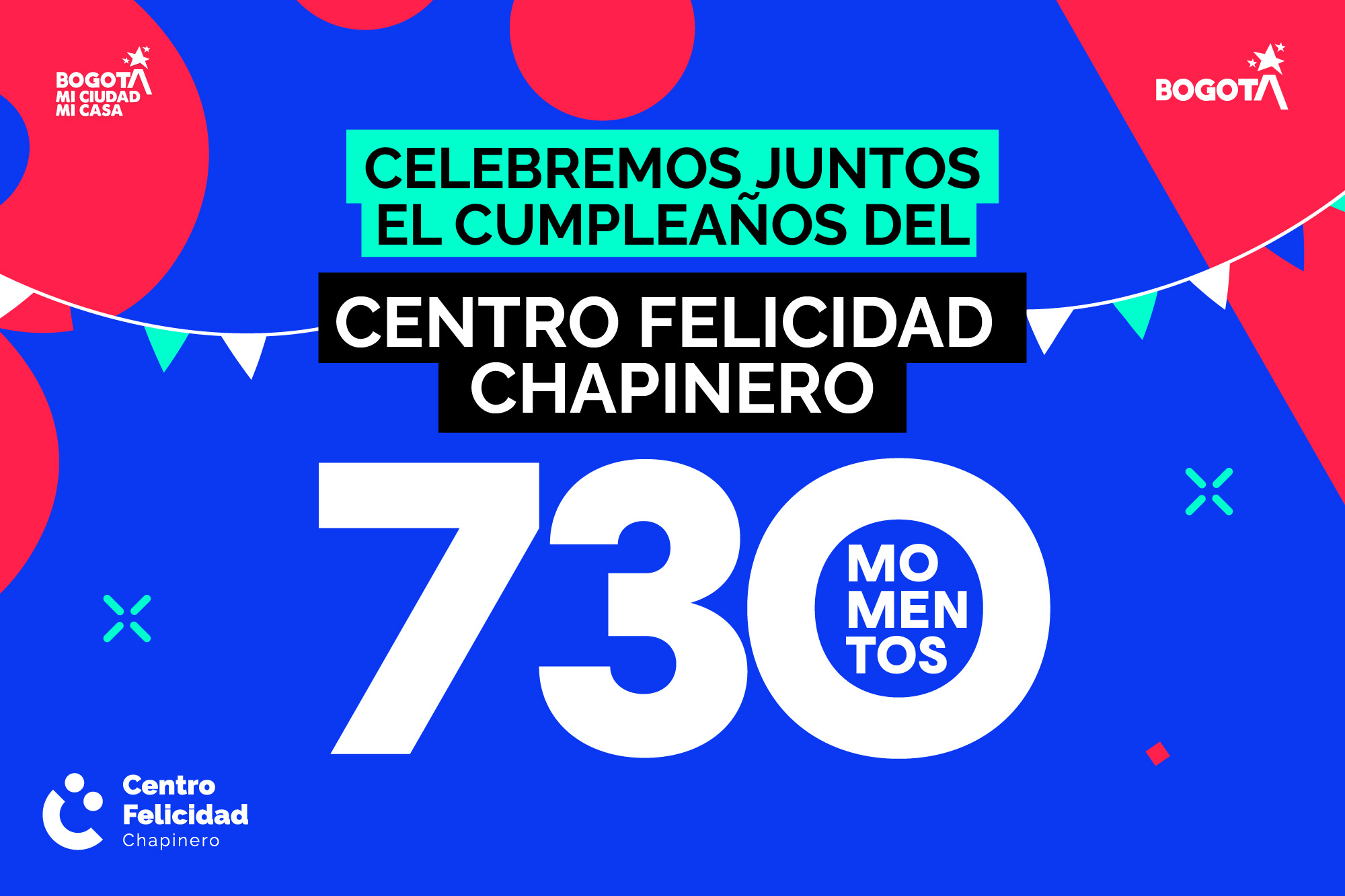 Banner gráfico del cumpleaños del CEFE
