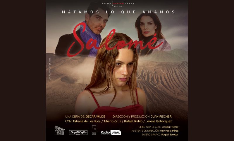 Flayer obra de teatro Salomé