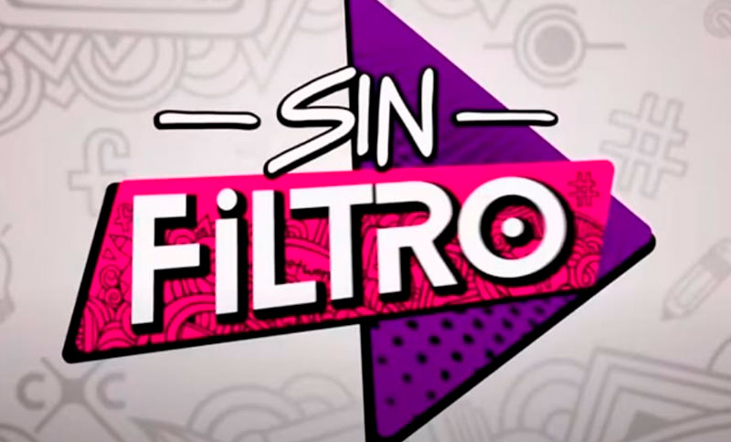 Logo del programa de televisión Sin Filtro