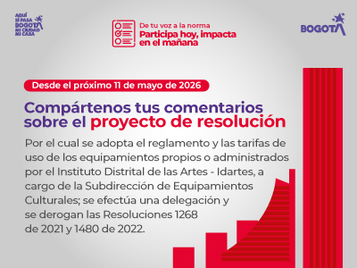 Tarifa uso de equipamientos