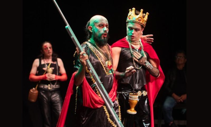 Actores en función de la obra Aluci-nación