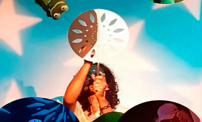 Un sapito enamorado en el Teatro Hilos Mágicos